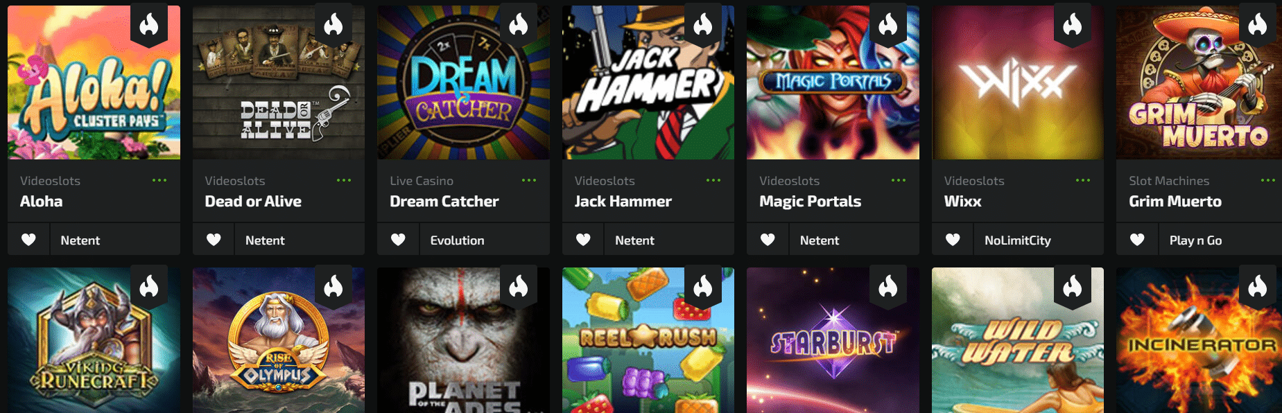Mobilebet Casino Spiele