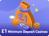 £1 minimum deposit casinos link